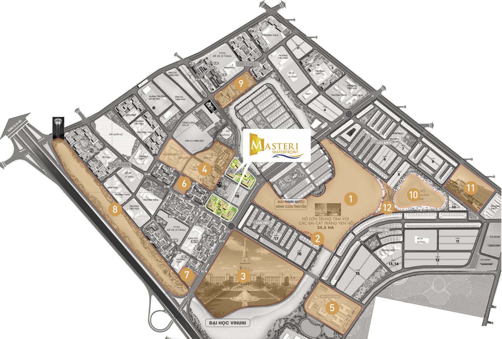 Masteri Waterfront Tai Vinhomes Ocean Park