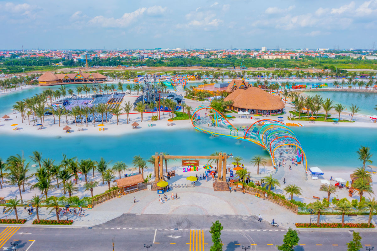 Cong Vien Song Royal Wave Tai Vinhomes Ocean Park 2