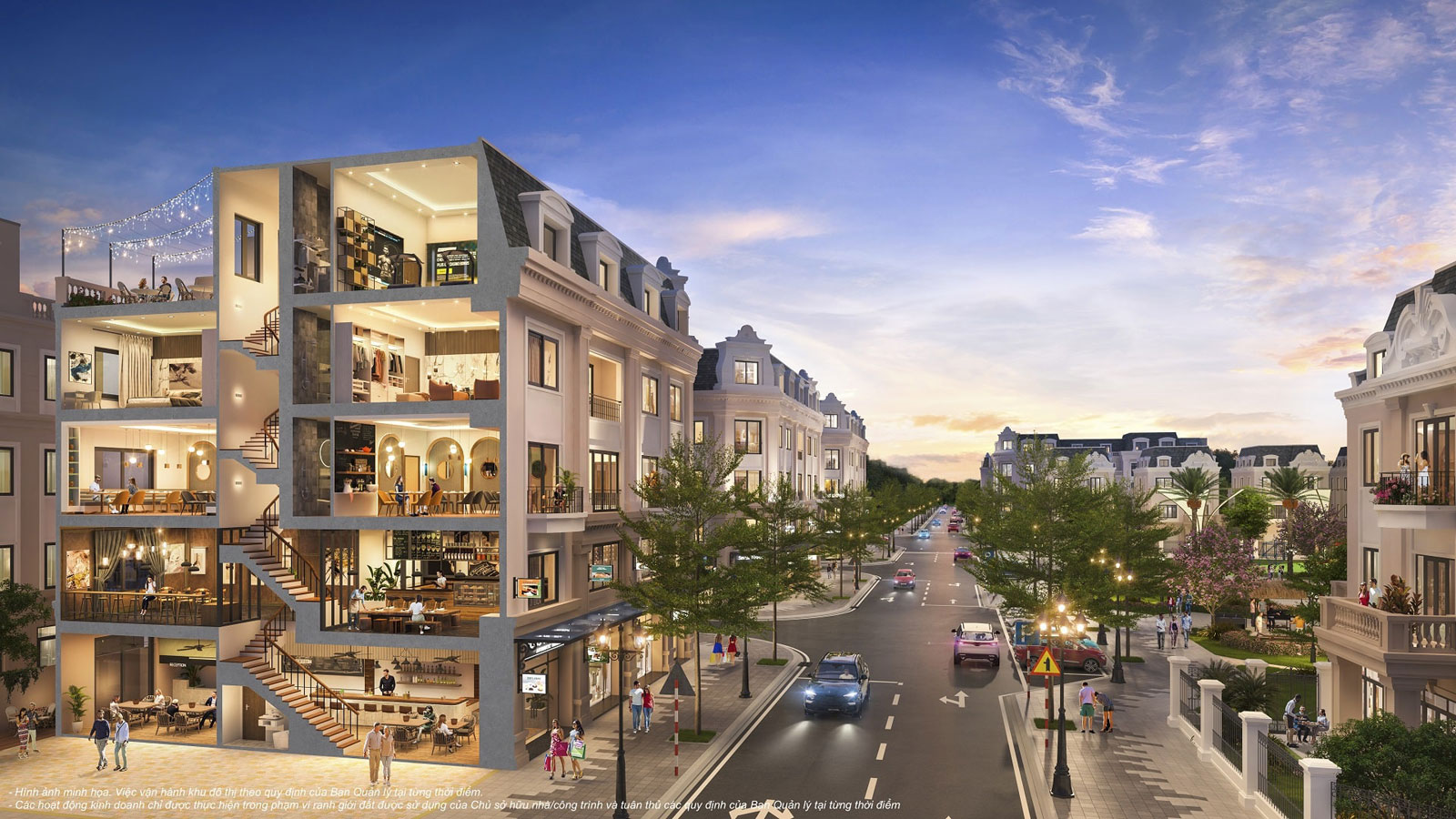 Vinhomes Golden Avenue Mong Cai_Mat Cat Shophouse